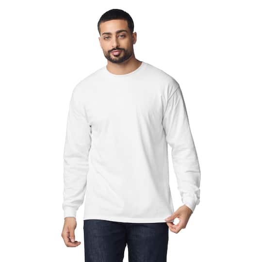Gildan® Long Sleeve Crew Neck Adult T-Shirt
